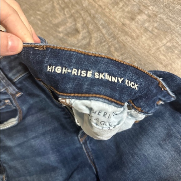 High Rise Skinny Kick Flare Jean - Picture 2 of 4